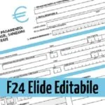 F24 Elide 2017: modello editabile compilabile online, prima registrazione e codici tributo