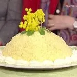 La Prova del Cuoco ricette dolci festa della donna: zuccotto di mimosa di Anna Moroni