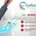 CylinderAir aspirapolvere portatile senza fili 2 in 1 funziona? Dove comprarlo, caratteristiche, aspira e soffia